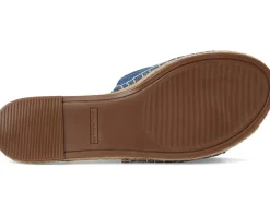 Lucky Brand Biricha Floral Flat Sandals Medium Best