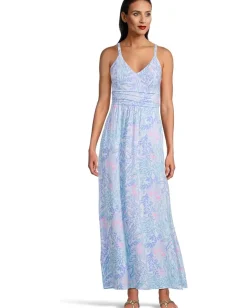 Lilly Pulitzer Blake Maxi Dress Multi Via Del Mar Outlet
