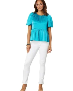 Women Lilly Pulitzer Blakelynn Elbow Sleeve Top