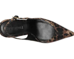 Steve Madden Blare Leopard Satin Clearance