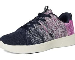 Keds Bliss Walk Lace-Up Navy/Fuchsia Engineered Knit Clearance