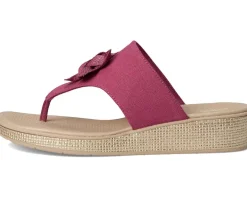 LifeStride Bloom Thongs Dusty Rose Denim Fabric Best