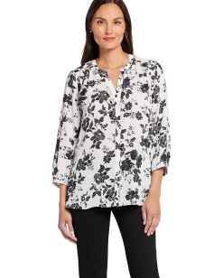 NYDJ Blouse w/ Pleated Back Penrose New