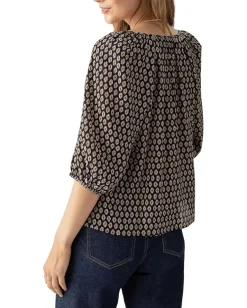 Sanctuary Blouson Soft Blouse Windchime Sale