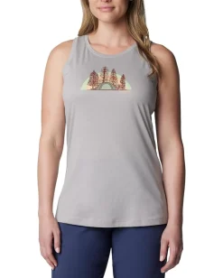 Columbia Bluff Mesa™ Tank Top Columbia Grey Heather/Happier Outdoors New