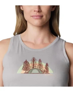Columbia Bluff Mesa™ Tank Top Columbia Grey Heather/Happier Outdoors New