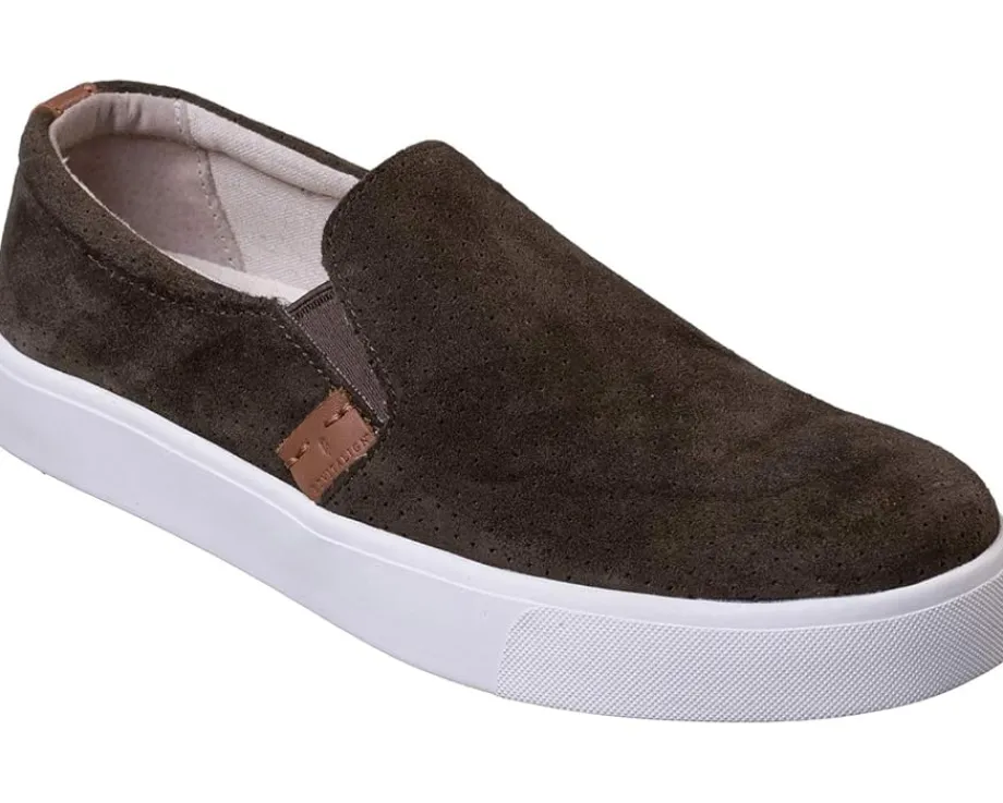 Revitalign Boardwalk Leather Sneaker Sage Hot