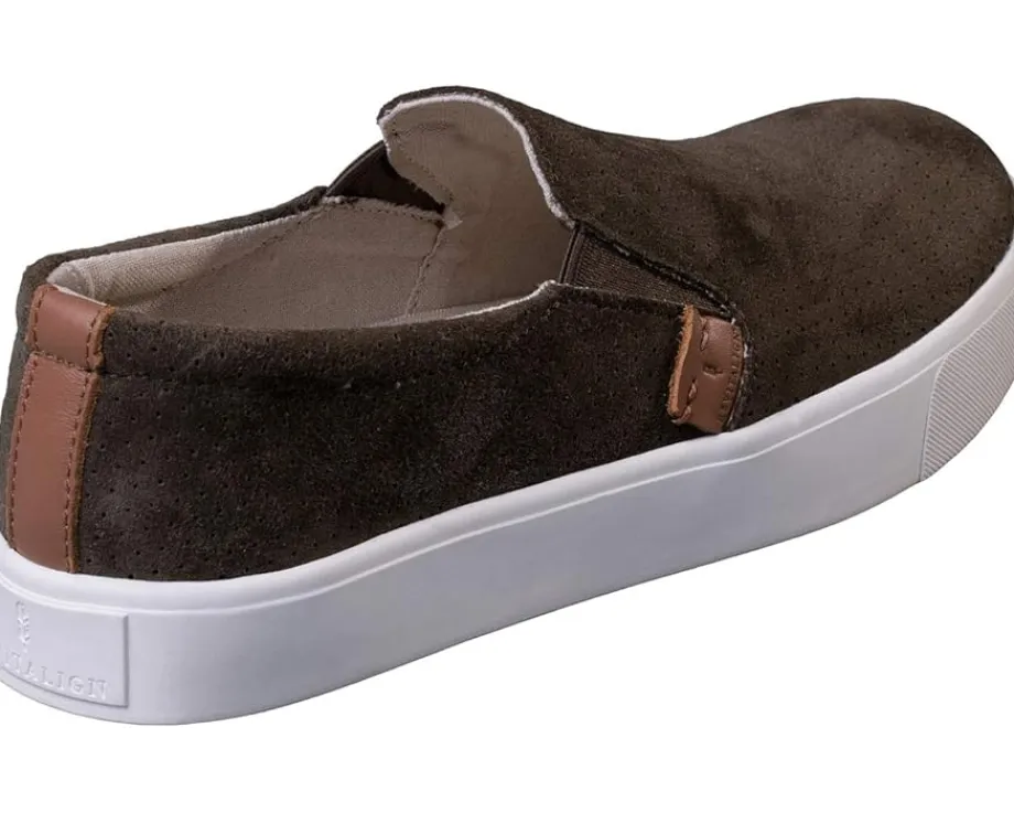 Revitalign Boardwalk Leather Sneaker Sage Hot