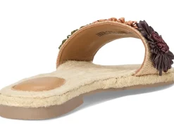 Women Seychelles Botanical Gardens Flowers Slide Sandal