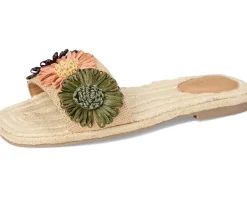 Women Seychelles Botanical Gardens Flowers Slide Sandal