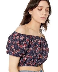 Eberjey Botanico Harper Peacoat/Brick