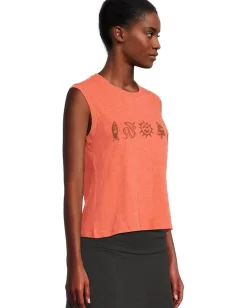 Toad&Co Boundless Jersey Tank Harvest Critters