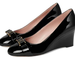 Kate Spade New York Bowdie Wedge Black Outlet