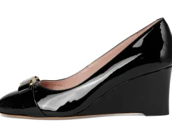 Kate Spade New York Bowdie Wedge Black Outlet