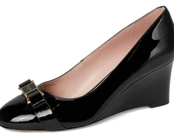 Kate Spade New York Bowdie Wedge Black Outlet
