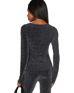 Show Me Your Mumu Bowie Top Black Dancing Queen Shine Sale