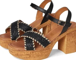 Seychelles Bravo Black/Natural Raffia Best