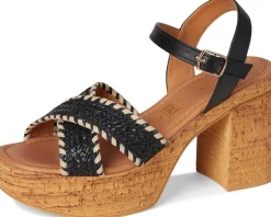 Seychelles Bravo Black/Natural Raffia Best