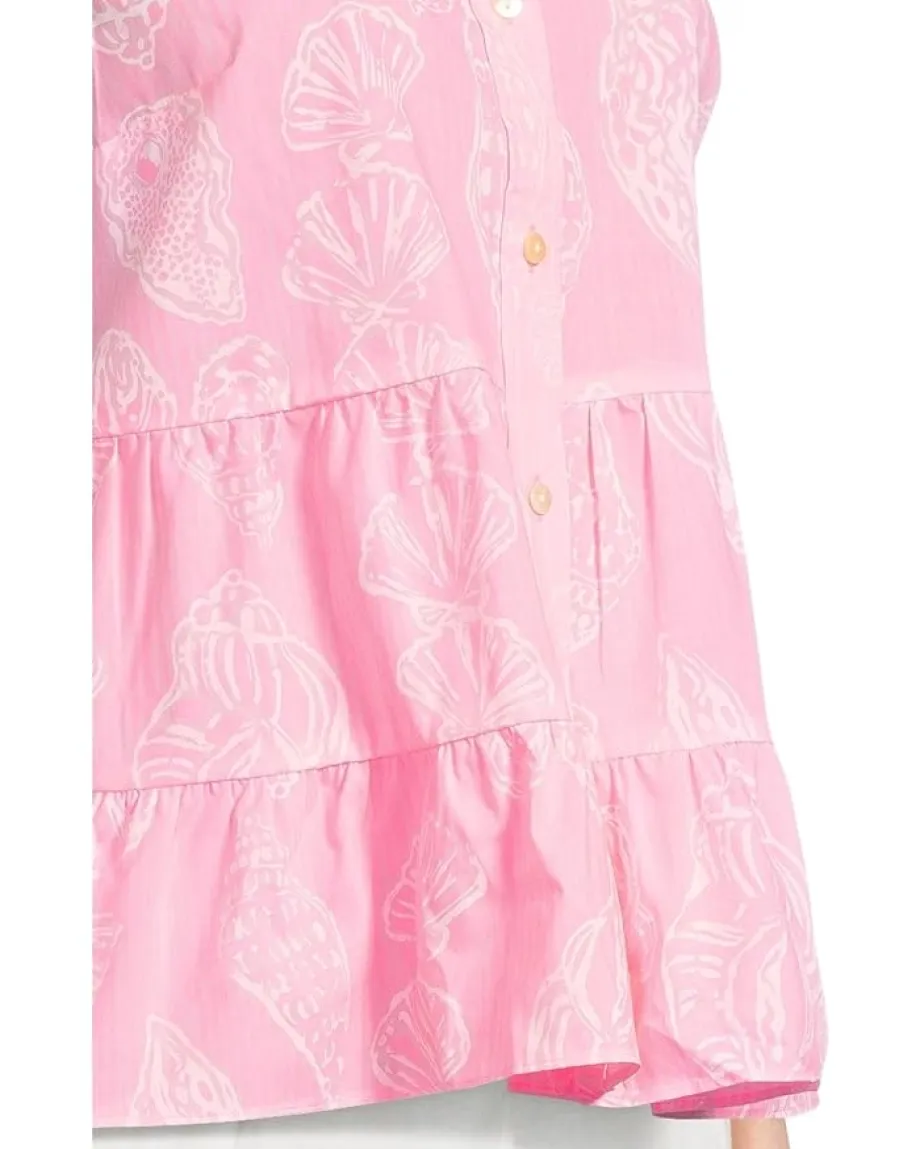 Women Lilly Pulitzer Breah Sleeveless Button D