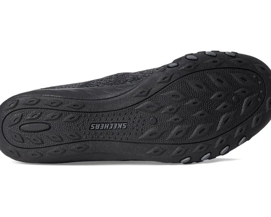 SKECHERS Breathe Easy - Knitty Waves Hands Free Slip-Ins Black Outlet