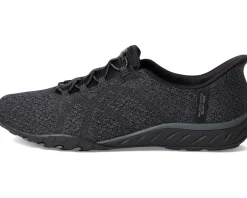SKECHERS Breathe Easy - Knitty Waves Hands Free Slip-Ins Black Outlet