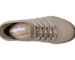 SKECHERS Breathe Easy - Roll With Me Hands Free Slip-Ins Taupe New