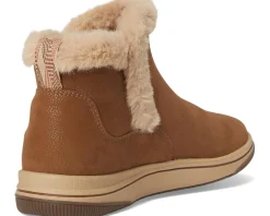 Clarks Breeze Fur Dark Tan Combi Textile