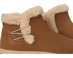 Clarks Breeze Fur Dark Tan Combi Textile