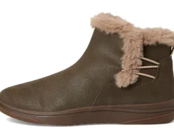 Clarks Breeze Fur Dark Olive Combi Textile Online