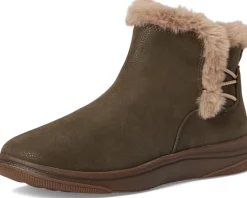 Clarks Breeze Fur Dark Olive Combi Textile Online