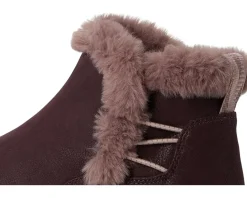 Clarks Breeze Fur Merlot Textile