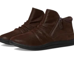 Clarks Breeze Path Dark Brown Textile Sale
