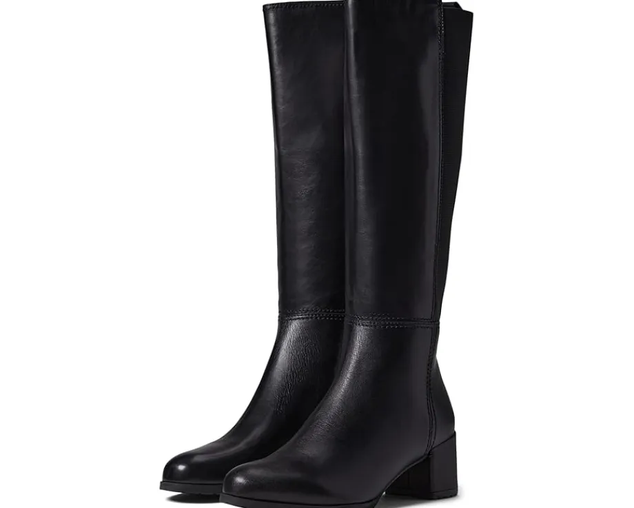 Naturalizer Brent Weatherproof Knee High Boot Black Leather Sale