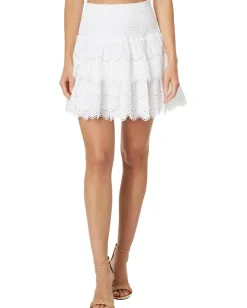 Lilly Pulitzer Brexley Eyelet Set Resort White Ocean Waves Eyelet Best