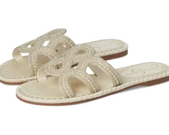 Women Jessica Simpson Bria Flat Woven Sandals