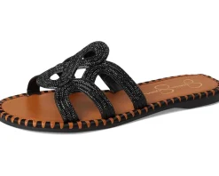 Women Jessica Simpson Bria Flat Woven Sandals