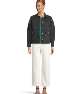 Madewell Brightside High Neck Tank Verdant Green Discount