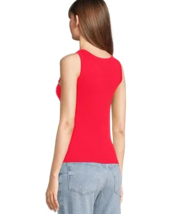 Women Madewell Brightside High Neck Tank