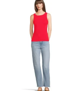 Women Madewell Brightside High Neck Tank