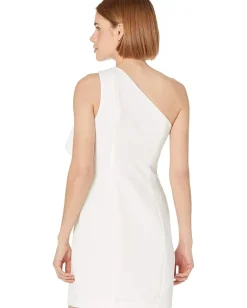 Halston Brigitte Flounce Dress Pristine Hot