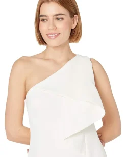 Halston Brigitte Flounce Dress Pristine Hot