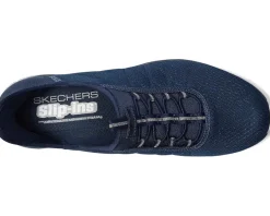 SKECHERS Brilliance - Night Shift Hands Free Slip-Ins Navy Clearance