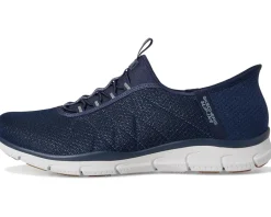 SKECHERS Brilliance - Night Shift Hands Free Slip-Ins Navy Clearance