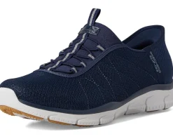 SKECHERS Brilliance - Night Shift Hands Free Slip-Ins Navy Clearance