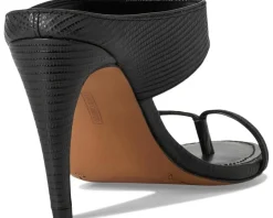 Women Vince Camuto Brisa Toe Loop High Heel Mule Sandals