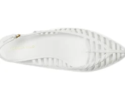 Veronica Beard Britte Coconut White Leather Online