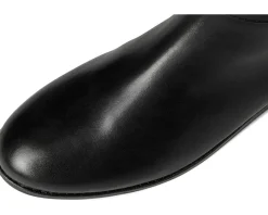 Lauren Ralph Lauren Brooke II Burnished Leather Tall Boots Black Best