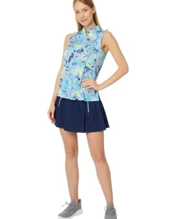 Jamie Sadock Brush Sleeveless Top Electra Hot