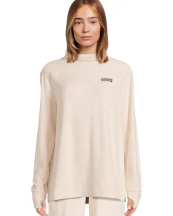 Women Vineyard Vines Brushed Funnel Neck