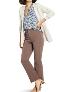 Women NIC+ZOE Brushstrokes Ruffled Around Top